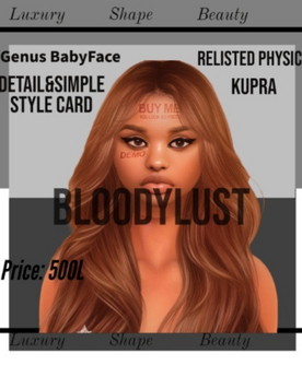 Second Life Marketplace - Alica shape By BloodyLust